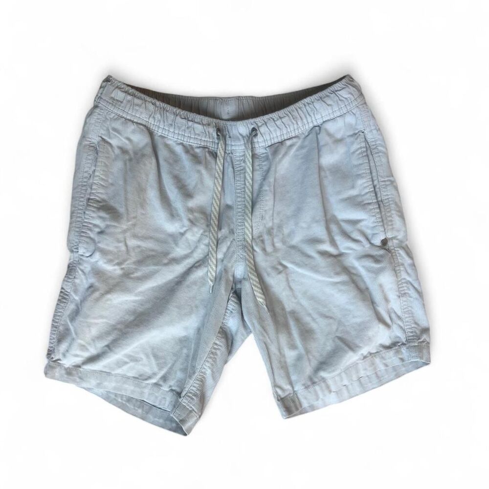 Vuori Optimist Shorts Mens S Gray Athletic Performance Drawstring